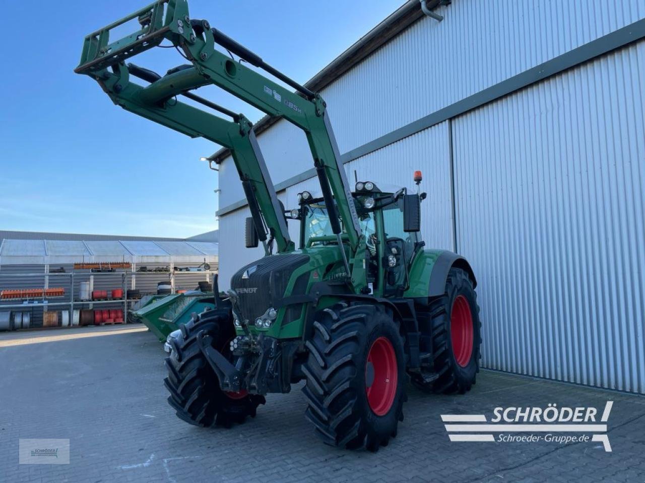 Traktor des Typs Fendt 828 SCR PROFI PLUS | FRONTLADER | RTK, Gebrauchtmaschine in Wildeshausen (Bild 5)